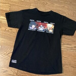 Primitive Naruto Shippuden short sleeve black crew neck tshirt Medium
